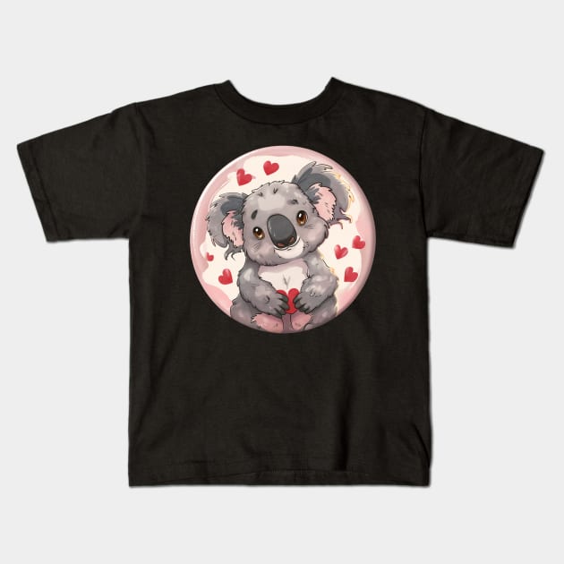 Koala Lover Design Kids T-Shirt by Mary_Momerwids